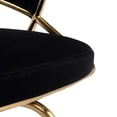thumbnail image 4 of Jie Counter Stools for Kitchen Counter, Counter Height Chairs, Bar Stools Set of 2, Counter Height Chairs, Bar Stools for Kitchen Island, Black and Gold Bar Stool, 4 of 10