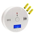thumbnail image 1 of Detector Digital contra Incendios SmokeDigital Alarma Visual Roja Sensor Monoxido de Carbono Baterias 3xAA Incluidas 85 VentDepot MXSKE-002, 1 of 2