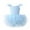 Light Blue, variant on Tutu for Toddler Girls Ruffle Sleeve Dress Solid Color Ballet Leotards Dance White 7-8 Years