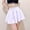White, variant on Womens High Waist Pleated Casual Skater Skirt Yoga Dance A-line Skirts