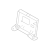 Genuine OE Porsche Control Module Bracket - 992-907-461-A