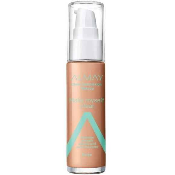 Base de maquillaje líquida Almay Clear Complexion 500 Beige 30 ml