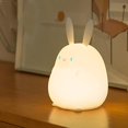 thumbnail image 5 of Luz Nocturna Infantil Conejo con Temporizador De 20 Minutos, Lámpara De Noche Nómada LED, Lámpara De Noche Recargable Pequeña Para Habitación De Bebé, Regalo Niña 4 5 6 Años JAMW Sencillez, 5 of 5