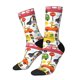 thumbnail image 1 of Balery Transports with Animals Calcetas Largas con Estampado para Hombre y Mujer – Suaves y Transpirables, Talla Única (US 5-11), 1 of 6