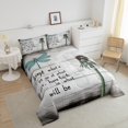 thumbnail image 4 of Dandelion Dragonfly Bedding Set,Garden Wildlife Comforter Set Twin Size Teens Adults,Vintage Patchwork Bed Set,Wooden Plank Down Comforter Bedroom Decor, 4 of 7