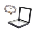 thumbnail image 4 of Pulsera de mujer con abalorio único, elegante y ligero para fiesta en la playa, Acción de Gracias Lazo azul, 4 of 8