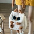 thumbnail image 2 of Cute cartoon cat plush backpack 2024 new large capacity student backpack shoulder bag, 2 of 6