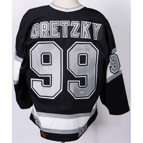 Wayne Gretzky Signed Los Angeles Kings Authentic Game Model CCM Jersey PSA DNA