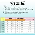 thumbnail image 3 of NIEWTR Teen Girls Solid Color Yoga Pants Kids Active High Elastic Waistband Flare Leggings Girl Comfy Trousers Street dance sports pants Baggy Denim Cargo Casual Jeans,4-5 Years, 3 of 6