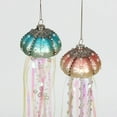thumbnail image 4 of Bienvenido Adornos navideños de medusas de vidrio, juego de decoraciones costeras para árboles de Navidad, decoración de adornos colgantes de vidrio, decoraciones para árboles de Navidad de playa de, 4 of 8