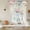 Beige, variant on Gnomes Easter Tie Up Curtains 45 Inches Long, Kitchen Window Curtains Over Sink, Colorful Spring Floral Weeping Eggs Rustic Small Window Curtains Shade Balloon Curtains Valances for Bedroom 34"x45"