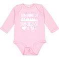 thumbnail image 3 of Inktastic San Diego Someone Loves Me Skyline Boys or Girls Long Sleeve Baby Bodysuit, 3 of 5