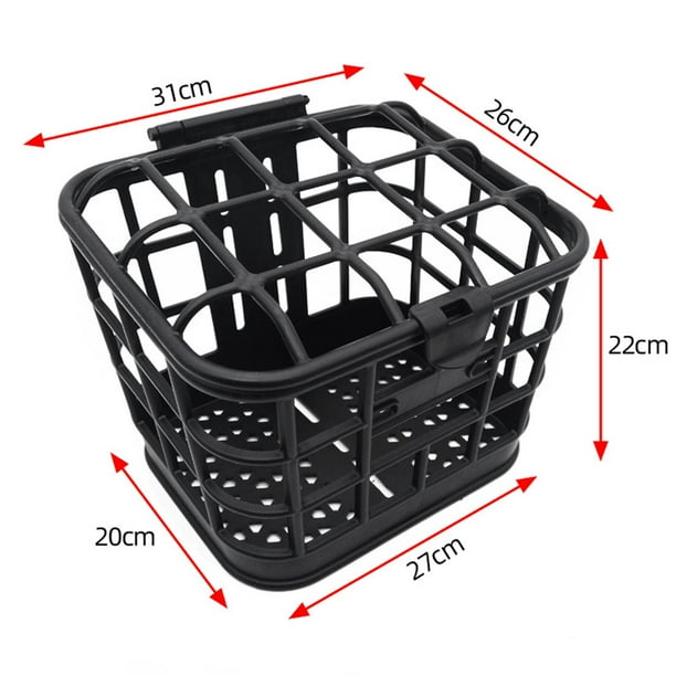 Bike Basket Front Basket Waterproof Removable Easy to Install Bike