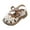 White, variant on Toddler Girls Bow Sandals Summer Vintage Closed Toe Princess Dress Flat First Walking Shoes For Baby Kids