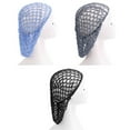 thumbnail image 2 of 3Pcs Mesh Hair Net Rayon Crochet Hair Nets Knit Snood Hat Crocheted Sleep Cap (Black, Blue, Gray), 2 of 2