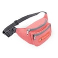 thumbnail image 2 of Everest Unisex Signature Waist Fanny Pack Coral Grey, 2 of 5