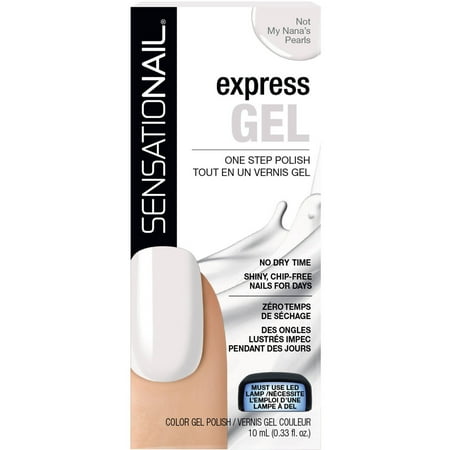 Sensationail Express Gel Nail Polish, Not My Nana's Pearls, (The Best Way To Remove Gel Nail Polish)