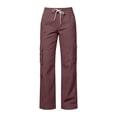 thumbnail image 5 of Tfken Child Soft Comfy Pants School Daily Wear Girls Cargo Pants With Pockets School Uniform Loose Trendy Kids Breathable Clothes Size 13-14 Years Red, 5 of 7