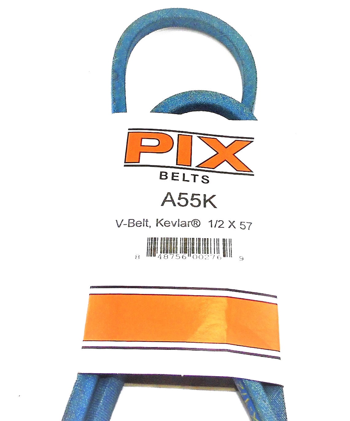 PIX Belt A92K – 1/2 Inch X 94 Inch Blue A-Section V-Belt, New