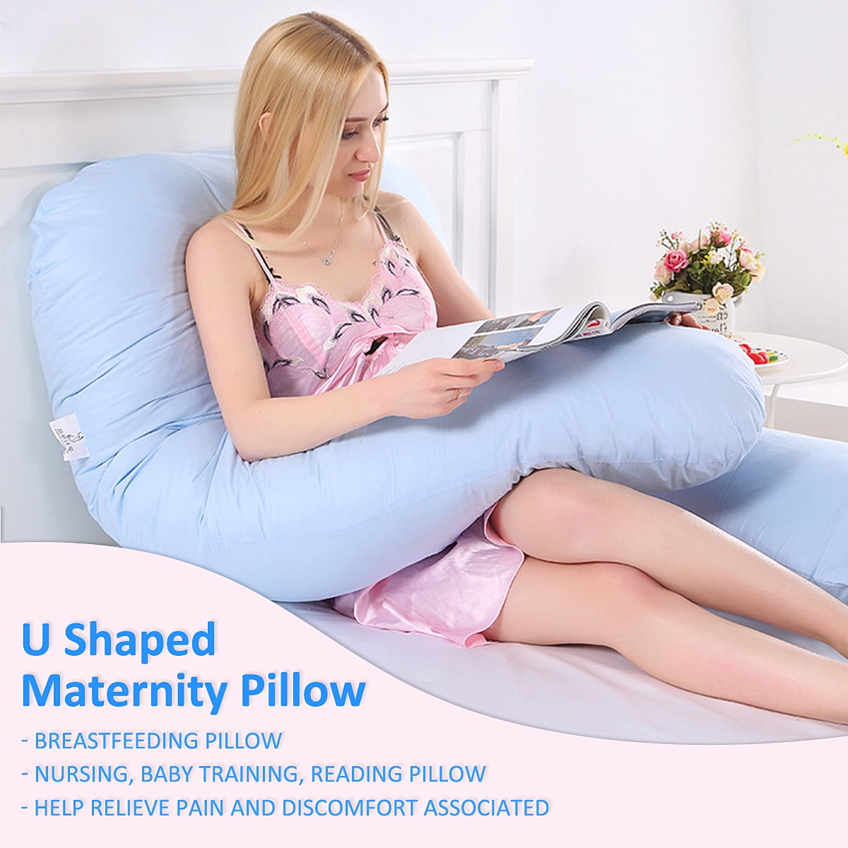 u shaped maternity pillow