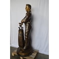thumbnail image 6 of Nifao Golfer Ken Venturi Giant Bronze Statue – Outdoor Garden Decor Sculpture, 32"L x 30"W x 80"H, 6 of 12