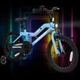 thumbnail image 1 of OLAKIDS Kids Bike, 16 18 Inch Toddlers Bike with Training Wheels Flash LED Light Frame 7 Lighting Modes, Children Bicycle with Adjustable Seat Handlebar Kickstand for Girls Boys, 1 of 9