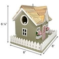 thumbnail image 2 of Home Bazaar Snug Harbor Cottage Birdhouse, 2 of 5