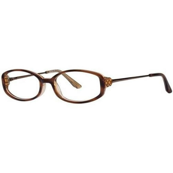 DANA BUCHMAN Eyeglasses HAZEL Burnt Brown 50MM