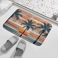 thumbnail image 4 of Beach Palm Sunset Pattern Bath Mat,Plush Bathroom Decor Mat with Non Slip Backing,Bath Rugs for Bathroom, Great for Bath, Shower, Bedroom, Kitchen, Office or Door Mats 16"x24", 4 of 7