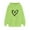 Green##1, variant on jsaierl Hoodies for Women Plus Size Heart Graphic Hoodies Sweatshirts Casual Pullover Trendy Long Sleeve Top Hoodie