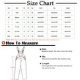 thumbnail image 3 of Overalls for Men Solid Breast Pocket Ripped Casual Shorts Solid Color Straight Type Overalls with Big Front Pocket, 3 of 6