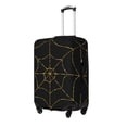 thumbnail image 1 of Fotbe Golden Spider Web Funda Protectora para Equipaje, Antirrayones y Resistente a la Suciedad, Compatible con Maletas de 18 a 32 Pulgadas-Medium, 1 of 7