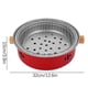 thumbnail image 5 of Portable Stainless Steel Charcoal Grill Indoor Outdoor BBQ Grill for Home Party Camping, 5 of 5