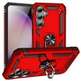 thumbnail image 1 of [PST] Samsung Galaxy S25 Plus / S24 Plus Ring Case, Anti-Drop Hybrid Magnetic Hard Kickstand Case Cover with Ring Stand, 1 of 5