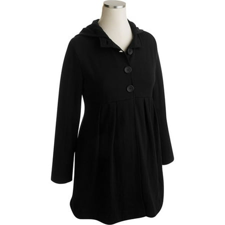 Maternity Hooded French Terry Jacket