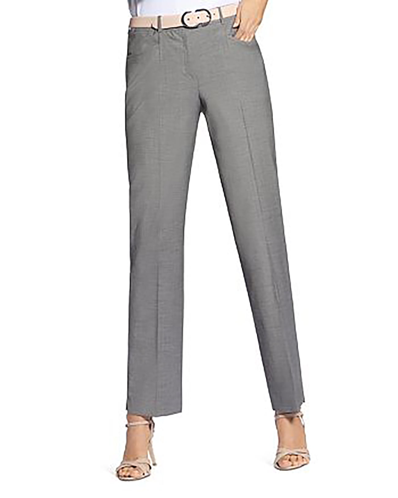 boston crew belted straight leg jeans