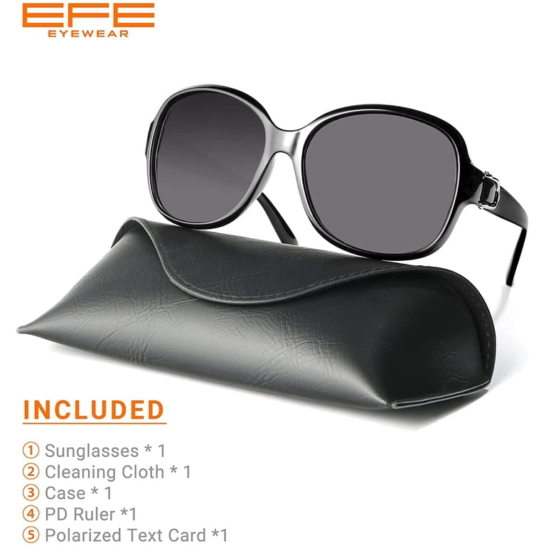 Classic Oversized Polarized Sunglasses for Women Composite  display picture 3