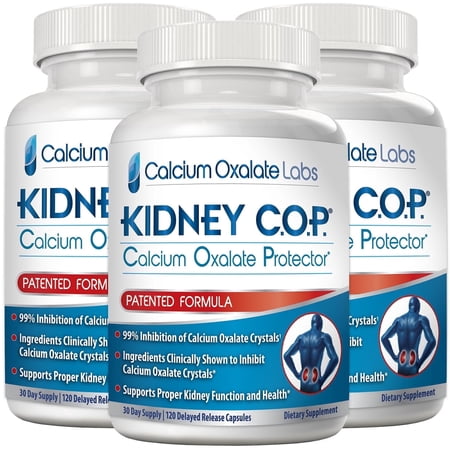Kidney COP Patented Supplement for Calcium Oxalate Stones