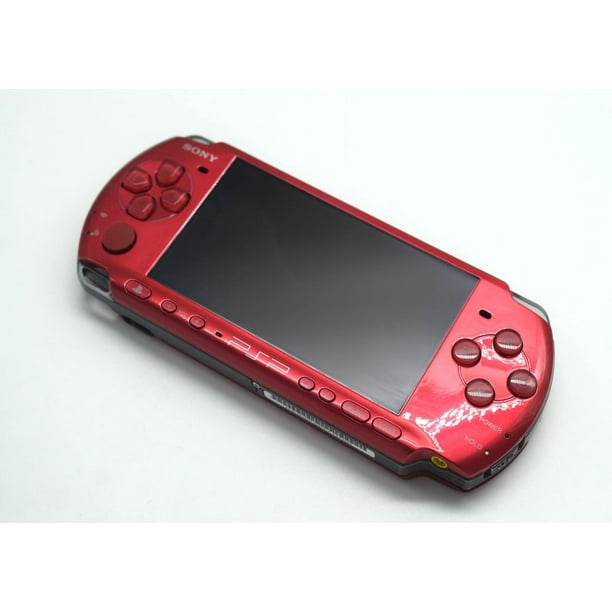 Sony PlayStation Portable PSP 3000 Console (Red) – PSP 3000