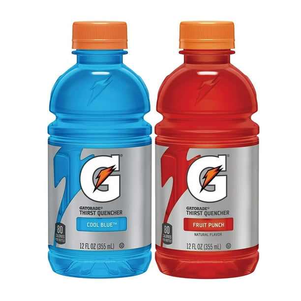 (24 Count) Gatorade Thirst Quencher Sports Drink Variety Pack, Fruit