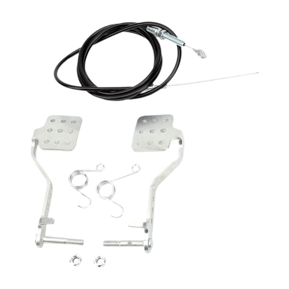 APLVFFZH Go Kart Pedals Professional 71" Cable High Performance Utility Accessories Brake With Cable