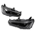 thumbnail image 3 of Headlight VLAND LED Dual Beam Projector Dynamic Headlights Blackout Fit For  Lancer/Evo X 2008-2017 LHD, 3 of 8