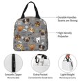 thumbnail image 4 of Cute dog Lunch Box for Women Men Insulated Lunch Bag Women Cute Lunch Bags for Women Adults Cooler Tote Bag for Work Picnic Gifts, 4 of 5