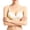 Pink, variant on MEICHEN Womens Cozy Breathable Underwear Fashion Solid Push Up No Underwire Tshirt Bras Seamless Full Coverage Bralettes