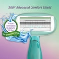 thumbnail image 2 of BIC Soleil Sensitive Advanced 5-Blade Women's Disposable Razor (Pack of 8), 2 of 7