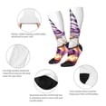 thumbnail image 6 of Lsque Halloween Gnome With Pumpkins Printed Crew Socks Men's Women's LightWeight Thin Casual Calf Socks ,Knee High Socks,Cotton Socks, 6 of 9