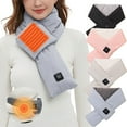 thumbnail image 7 of Duoif Neck Warmer, Heated Scarf Rechargeable Intelligent Scarf Usb Cold Weather Scarf with 3 Heating Auto Off Feature for Men Women Scarf for Men Black, 7 of 7
