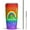 LGBT Tumbler-2, variant on Pride Tumbler - Pride Gifts for LGBTQ 20 Oz Gay Pride Cups with Straw and Lid Stainless Steel Double Wall Vacuum Insulated Travel Rainbow Tumbler, Perfect LGBT Gifts for Lesbian/Gay/Bisexual