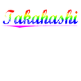 thumbnail image 3 of CafePress - Takahashi, Rainbow, Dark T Shirt - Men's Classic Cotton T-Shirts, 3 of 3