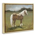 thumbnail image 2 of Stupell Industries Rustic Lodge Rural Horse Countryside Landscape Gold Floating Frame Canvas Art, 31 x 25, by Sara Baker, 2 of 7